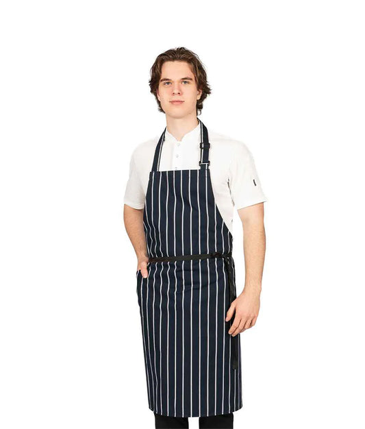 DE117 Dennys Poly/Cotton Apron with Side Pocket
