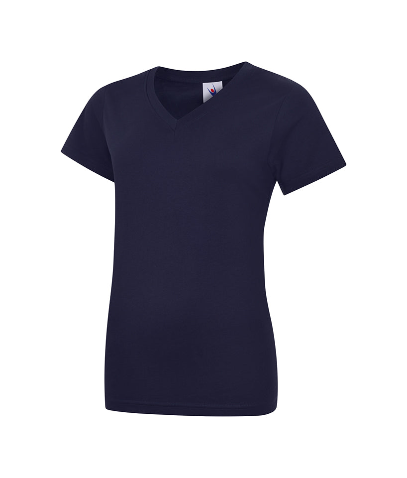 Uneek Ladies Classic V-Neck T-Shirt